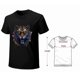 thumbnail image 4 of Tiger T-shirt Tiger Unisex T-shirt Unisex tees Casual Cotton Colorful Printing, 4 of 5