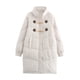 thumbnail image 5 of Parka larga con capucha para nieve para mujer, chaqueta acolchada, gruesa, cálida, holgada, con bolsillo, talla grande, 5 colores, invierno, novedad, 5 of 5