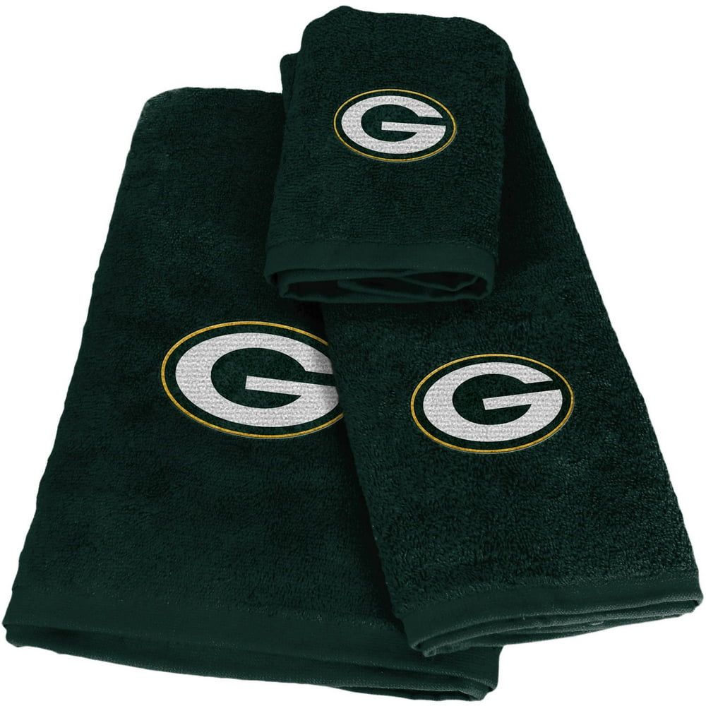 NFL Green Bay Packers 3Piece Bath Towel Set