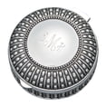thumbnail image 2 of Contemporary Home Living 3" Silver Round Antique Beaded Hinged Jewelry Box, 2 of 2