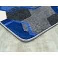 thumbnail image 2 of Joy CarpetsTeam Up 5'4" x 7'8" area rug in color Blue-Color:Blue,Material:Nylon, 2 of 5