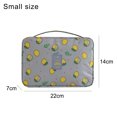 thumbnail image 2 of Multifunctional portable storage bag Oxford cosmetic bag large capacity can be hung - gray, 2 of 5