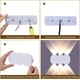 thumbnail image 2 of Lámpara de pared LED moderna de 6 W para interiores, luz de pared rectangular hacia arriba y hacia abajo, lámpara de pared de aluminio de 3000 K, luz blanca cálida para sala de estar, dormitorio, escalera, pasillo, color blanco brillar Electrónica, 2 of 4