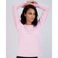 thumbnail image 5 of Real Essentials 4 Pack: Women's Dry-Fit Tech Stretch Long-Sleeve Athletic Workout T-Shirt (Available in Plus Size), 5 of 7