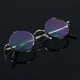 thumbnail image 5 of Gafas de lectura Ticfox presbicia ligeras redondas retro de resina fuerza 2.0, 5 of 8