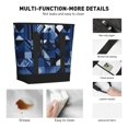 thumbnail image 4 of Large Capacity Insulated Tote Bag16.1×13.4×7.5in Thermal Insulation And Easy To Clean Strong Bearing Capacity Can Be Reused Midnightblue Geometric Patterns_4, 4 of 8