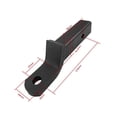 thumbnail image 2 of 3 Inch Drop Tow Bar W/50 MM 2 Inch Ball Cover Mount Tongue Hitch Trailer Car RV Boat Parts Accessories ,Corrosion Resistance, 2 of 6