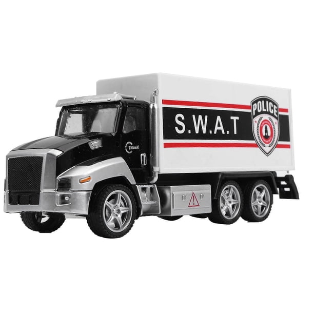 1:42 Toy Car American Patrol Wagon Model Simulation Alloy Pull Back Vehicle Model Child Gift#3