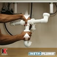 thumbnail image 4 of Keeney 47QLK Insta-Plumb 90-Degree Plastic Coupling Elbow, 1-1/2 in., 4 of 8