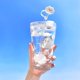 thumbnail image 3 of Vaso de agua de vidrio con forma de oso de nube de 480 ml, vaso de pajita portátil y sencillo para estudiantes con tapa sellada, 3 of 5