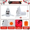 thumbnail image 3 of Halloween Decor - Party Balloon - Halloween Inflatable Ghost Decoration with Blower - Halloween Outdoor Decoration Patio Garden Spoof Inflatable Decoration, 3 of 9