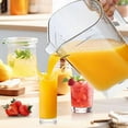 thumbnail image 3 of Blender Jar, Sturdy 48oz Blender Pitcher Stainless Steel Blades Easy To Clean  for Touch and Go, 3 of 7