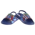 thumbnail image 6 of Marvel Avengers Super Heroes Boys Slides. (Toddler Little Kids), Navy, Size: 5-6, 6 of 6