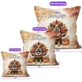 thumbnail image 4 of Happy Thanksgiving Chinese Shar-Pei Turkey Costume Pumpkins Autumn Leaves Pillow Cushion Double Sided Dog Lover Throw Pillow - 130144, 4 of 4