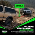 thumbnail image 7 of Rhino USA Recovery Tow Strap (3"x20') - 31,518lb Break Strength- Emergency Recovery Strap Tow Rope (Red), 7 of 7