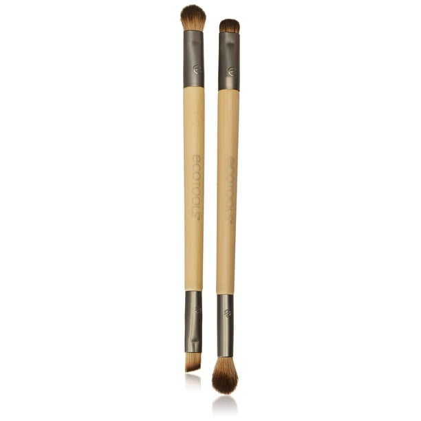 EcoTools Eye Enhancing Duo Brush Set Define Blend & Smudge Eyeshadow