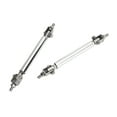 thumbnail image 4 of Splitter Strut Rods, Silver 7.5cm Bumper Protector Lip Rod Splitter Professional High Strength 2 Pcs  for Car, 4 of 7
