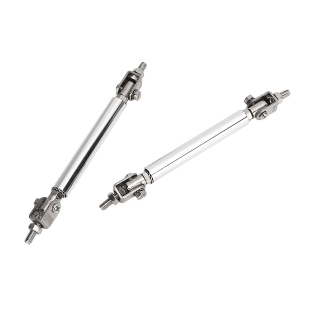 Strut Tie Bar Support,2 Pcs Splitter Strut Bumper Splitter Support Rod Splitter Support Rods Top of the Line