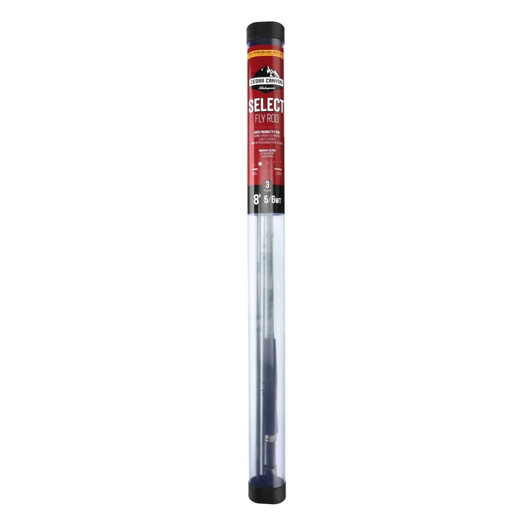 Shakespeare 8' Cedar Canyon Select Fly Fishing Rod, 5 / 6 wt Line