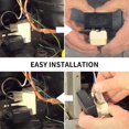 thumbnail image 4 of NuFix Refrigerator Compressor Start Relay and Capacitor W10613606 Replacement for Whirlpool/Kenmore/KitchenAid/Maytag Fridge Compressor Start Relay W10613606, 4 of 5