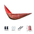 thumbnail image 2 of Hamaca para acampar, hamaca doble impermeable para patio trasero, , viaje, playa Rojo, 2 of 8