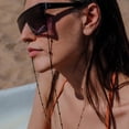 thumbnail image 3 of ChainsHouse Glasses Strap Bead Chain for Women Men Black Sun Eye Glasses Holder Fashion Jewelry Gift, 3 of 6
