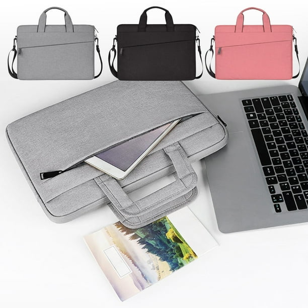 -Bolsa ligera para computadora portátil adecuada para muchas marcas y tamaños de computadoras portátiles y también puede contener una variedad de accesorios pequeños convenientes para usar Akmoler