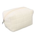 thumbnail image 1 of Bolsa de cosméticos de felpa, bolsa de cosméticos de felpa, bolsa grande de viaje para cosméticos, bolsa de maquillaje de felpa, funcionalidad de alta precisión, 1 of 8