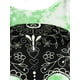 thumbnail image 3 of Cráneo del tinte del lazo del lazo de hombro Tamaño de Halloween Plus Tank Top Rosegal Camisetas sin mangas de talla grande, 3 of 5