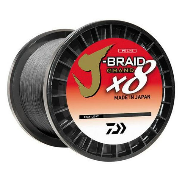 Daiwa JBraid Grand x8 Braided Line 3,000 Yard Bulk Spools Walmart