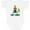 AA-White, variant on First Birthday Turtle 1 Year Old Boys or Girls Baby Bodysuit