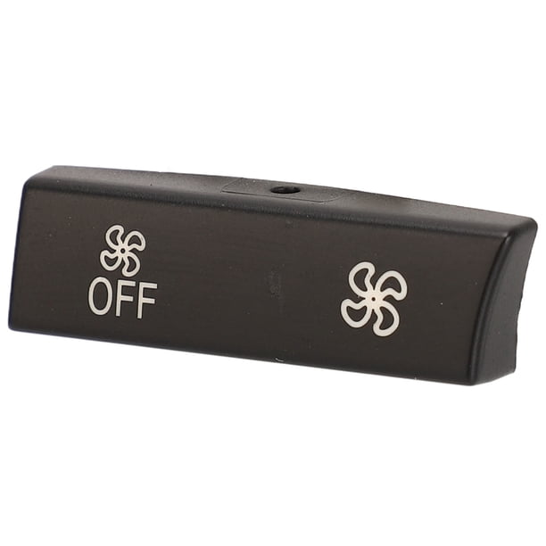 Tapa del botón del ventilador de CA protector de la cubierta del interruptor de control de clima del calentador resistente al desgaste plástico ABS para piezas automotrices ANGGREK Otros