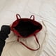 thumbnail image 4 of Bolso Mano Gamuza para Mujer Con Hombro Compras () Rojo, 4 of 7