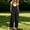 Black, variant on Women's Linen Wide Leg Overalls U Neck Sleeveless Loose Fit Side Pocket Casual Jumpsuit Long Pants for Weekend Casual Outing Black L