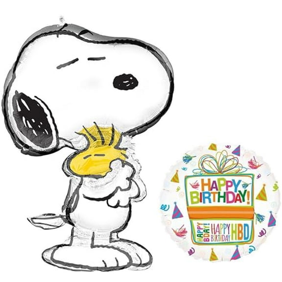 Anagram Snoopy Birthday Party Supplies Peanuts Balloon Bouquet Decorations