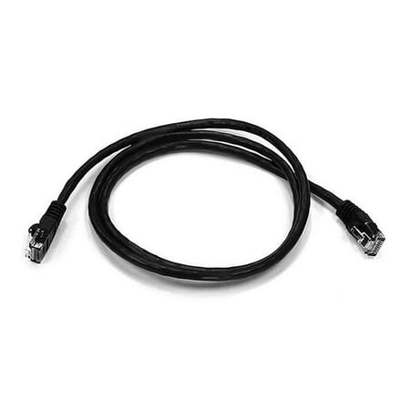 UPC: 0844660022954 | Monoprice Cat6 Ethernet Patch Cable – Network Internet Cord – RJ45 Stranded 550Mhz UTP Pure Bare Copper Wire 24AWG 3ft Black