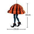 thumbnail image 5 of Halloween Ornaments, 3pcs Witch Legs Halloween Paper Lanterns Props Witch High-Heeled Shoes Ornaments With Shoes For Halloween Car, Front Door, Wreath, Wall, Party Decorations, Multicolor, 5 of 9