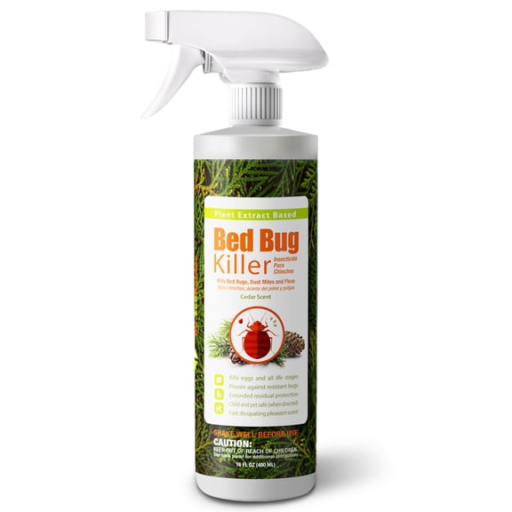 EcoVenger (Formerly EcoRaider) 16 oz Plant-Based Bed Bug Killer RTU Spray