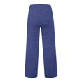 thumbnail image 3 of iHPH7 Pull On Pants for Women Baggy Pants Casual Pants for Women Palazzo Pants for Women Fall Outfits for Women Trousers Pants for Women Travel Pants Women Blue S, 3 of 3