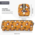thumbnail image 3 of Honeii Halloween Witches Gnome Pattern Pencil Case, Pencil Pouch, Pencil Case Small, Pencil Pouch Aesthetic, PVC Pencil Pouch, Pencil Bag, Makeup Pouch, 3 of 7