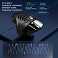thumbnail image 4 of Cell Phone Cooler Mobile Game Controller PUBG Game Controller Trigger Grip Cellphone Radiators, 2Gear Positions Fan and 4 Button Pulse Gears for 6.5 to 9.5mm Thickness Mobile Phone, 4 of 5