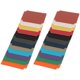 thumbnail image 2 of Frosted Plastic Card Dividers For Trading Cards Multicolor Storage Organization 24Pcs, 2 of 4
