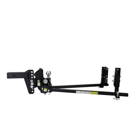Weigh Safe True Tow Middleweight Anti Sway Weight Distribution Hitch 4" Drop 2.5" Shank (1 pc Lock, 10" Drop)