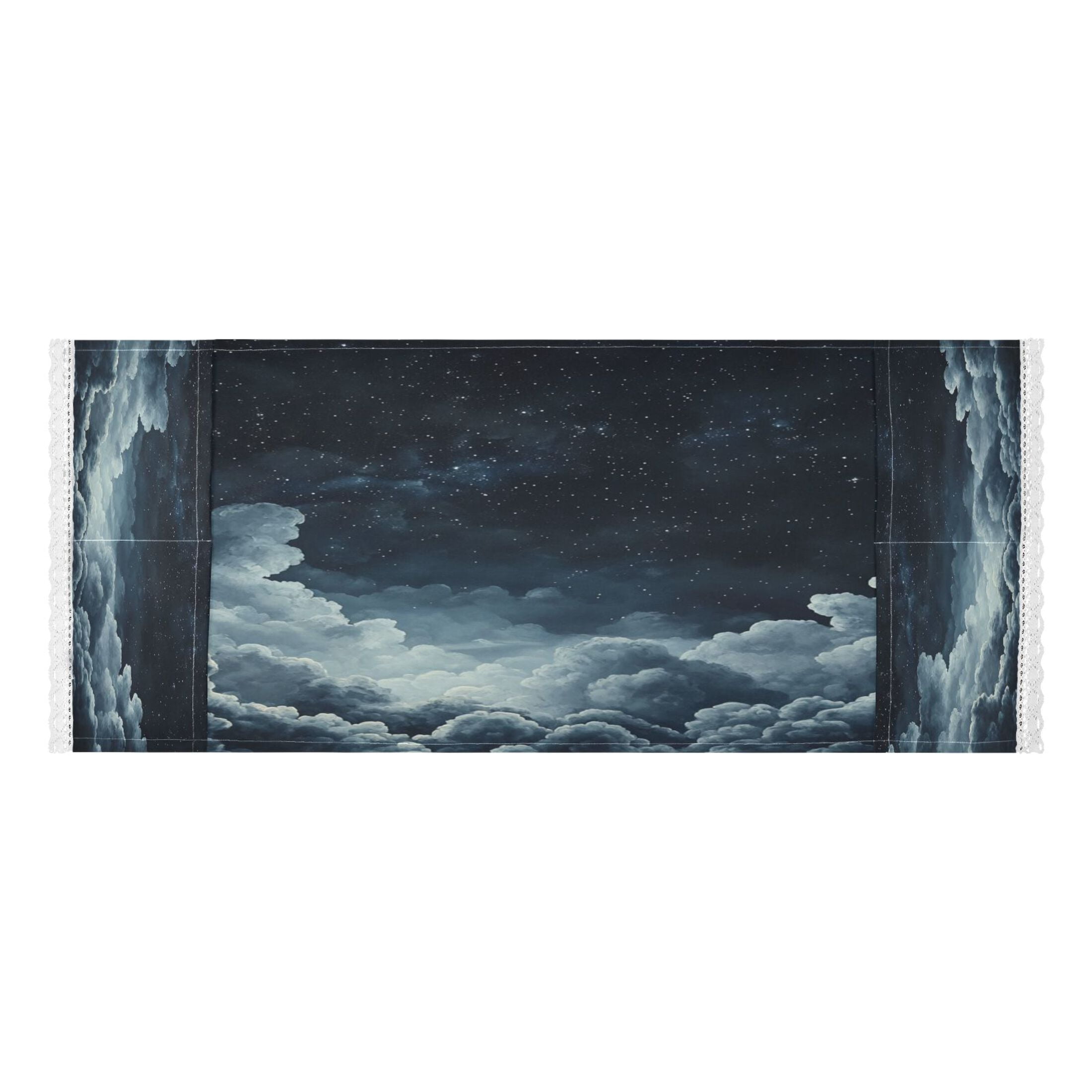 WOBOGO Starry Night Sky Picture Washing Machine Cloth Dryer Refrigerator Top Cover Protective Non-Slip Mat For Kitchen Laundry