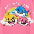thumbnail image 5 of Pinkfong Baby Shark Toddler Girls T-Shirt Shorts and Scrunchie 3 Piece Outfit Set Infant to Little Kid, 5 of 5