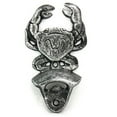 thumbnail image 2 of handcrafted nautical decor crab bottle opener, 2 of 7