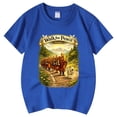 thumbnail image 3 of RTKFRFLM Boys' Cute Graphic T-Shirt Fashionable Short Sleeve Crewneck Summer Top for Kids Stylish Character Print Cotton Tee Comfortable Casual Everyday Wear for Active Youths Ages 3-13Y, 3 of 4