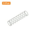 thumbnail image 3 of Uxcell 5Pcs Wire Diameter 0.024", OD 0.43", Free Length 1.77" 304 Stainless Steel Coil Mechanical Compressed Spring, 3 of 7