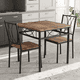thumbnail image 2 of Juego de Comedor para 2 Personas Gigacloud - Mesa Compacta con 2 Sillas para Cocina o Apartamento, 2 of 12