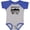 Baseball Heather and Royal, variant on Inktastic Nashville Tennessee Someone Loves Me Skyline Boys or Girls Baby Bodysuit